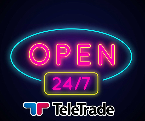 Торгуйте криптовалютой круглосуточно с брокером Teletrade – рисунок bestforexbrokers.pro Рисунок: Торговля криптовалютой с Teletrade