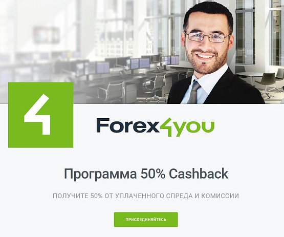 Возврат на депозит от брокера Forex4you Возврат на депозит от Forex4you