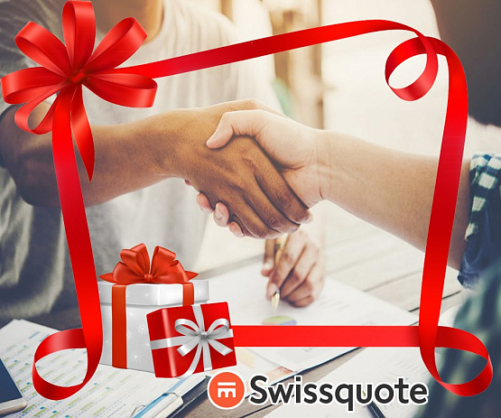 Бонус за приглашение друзей от брокера Swissquote – рисунок bestforexbrokers.pro Рисунок: Бонус за друзей от Swissquote