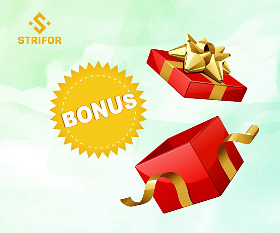 Strifor - 100 процентный бонус – рисунок brokeryforex.ru Рисунок: Strifor - Отрабатываемый бонус